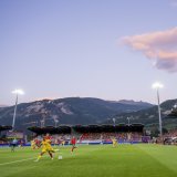 Match entre la Belgique et le Portugal à Tourbillon